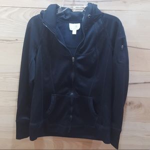 Tangerine Zip Front Jacket